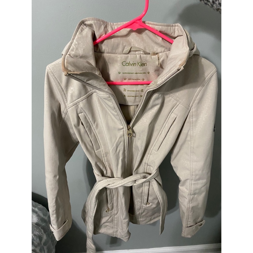 Calvin Klein Rain coat. Size XS